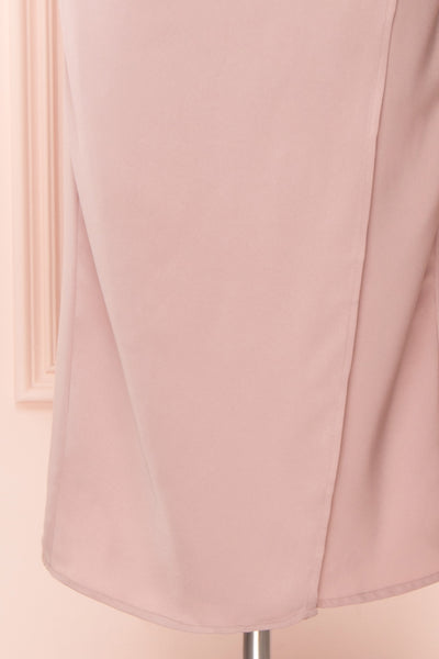 Anita Dusty Mauve Dress | Robe Mauve Cendré bottom | Boutique 1861