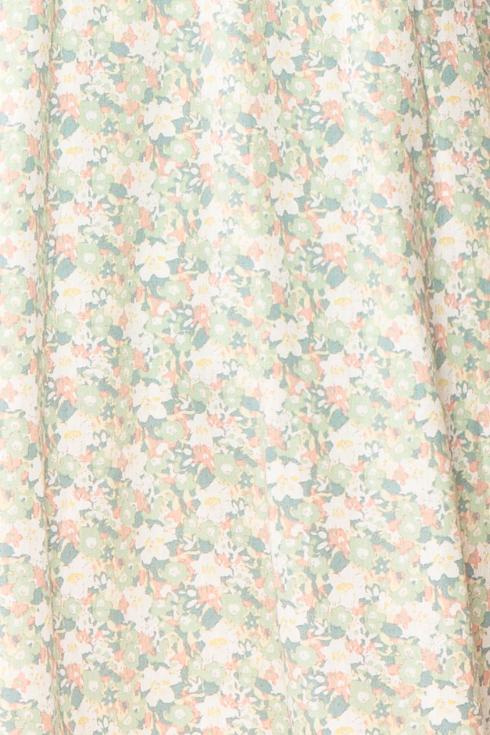 Annie Short Floral Dress w/ Puff Sleeves | Boutique 1861 fabric