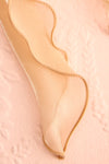 Antlia 3-Pack Satin Mesh Hair Scrunchie w/ Bow | Boutique 1861 beige ribbon