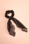 Antlia 3-Pack Satin Mesh Hair Scrunchie w/ Bow | Boutique 1861 black