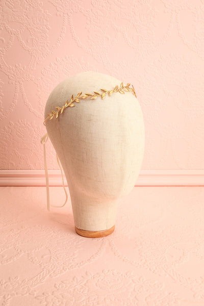Apata Gold Leaves Headband | Boudoir 1861 1