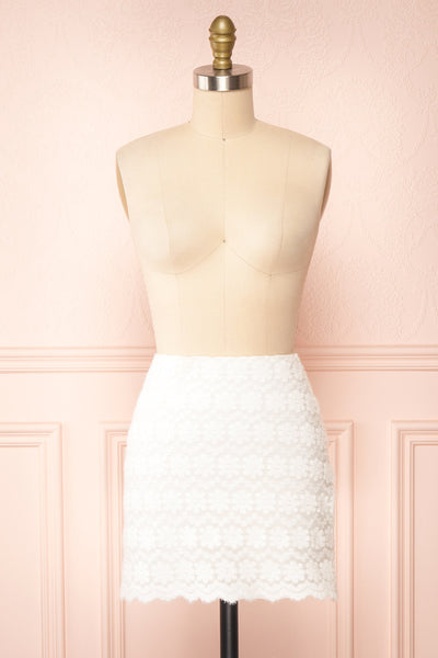 Arana Short Patterned Skirt | Boutique 1861 front view