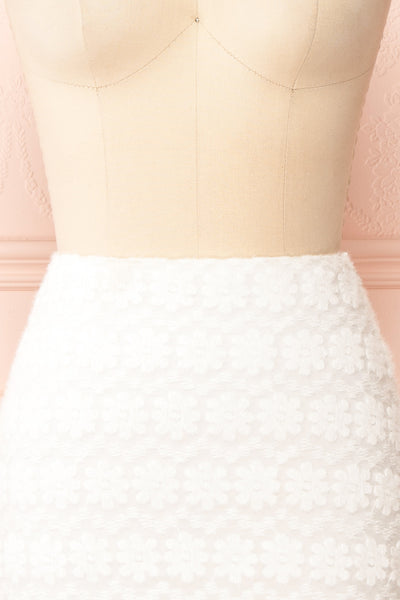 Arana Short Patterned Skirt | Boutique 1861 front close-up