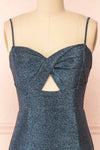 Aranjuez Shimmery Maxi Dress | Boutique 1861 front close-up