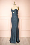 Aranjuez Shimmery Maxi Dress | Boutique 1861 side view