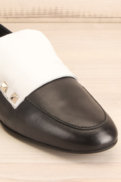 Archereau Black & White Studded Loafers | La Petite Garçonne Chpt. 2 5