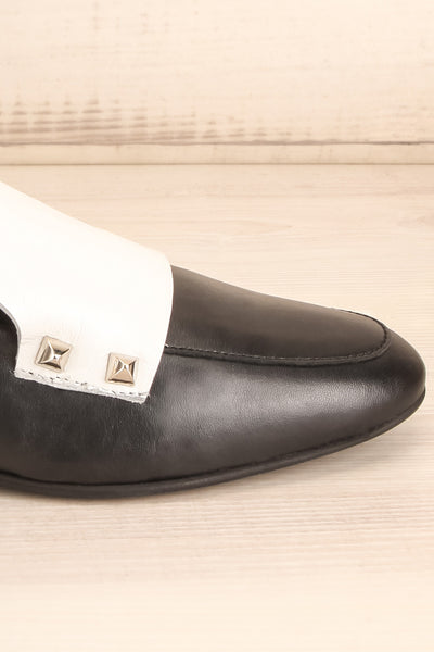Archereau Black & White Studded Loafers | La Petite Garçonne Chpt. 2 8