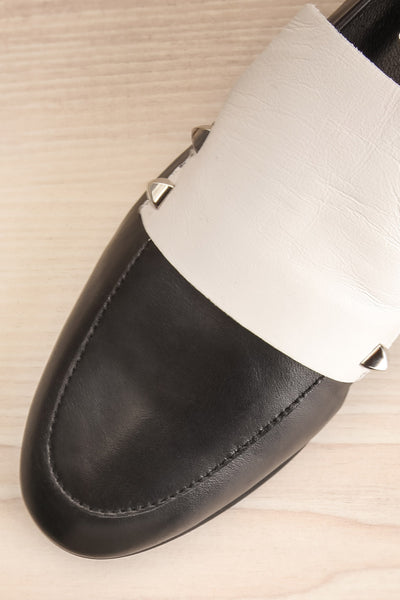 Archereau Black & White Studded Loafers | La Petite Garçonne Chpt. 2 3