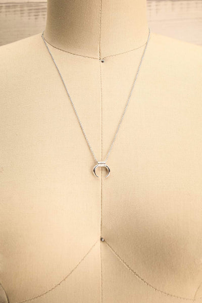 Arcus Argenté Silver Pendant Necklace | La Petite Garçonne Chpt. 2 1
