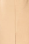 Argenteuil Long Buttonned Trench Coat | La petite garçonne texture