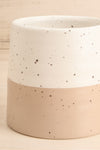 Ari Aster Speckled Two-Tone Stoneware Mug | Maison Garçonne close-up