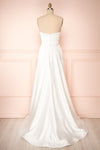 Ariane White Strapless Bridal Dress | Boudoir 1861 back view