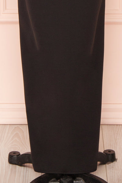 Arianna Black Strapless Mermaid Maxi Dress | Boutique 1861 bottom