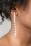 Aries Crystal Pendant Earrings | Boutique 1861 model