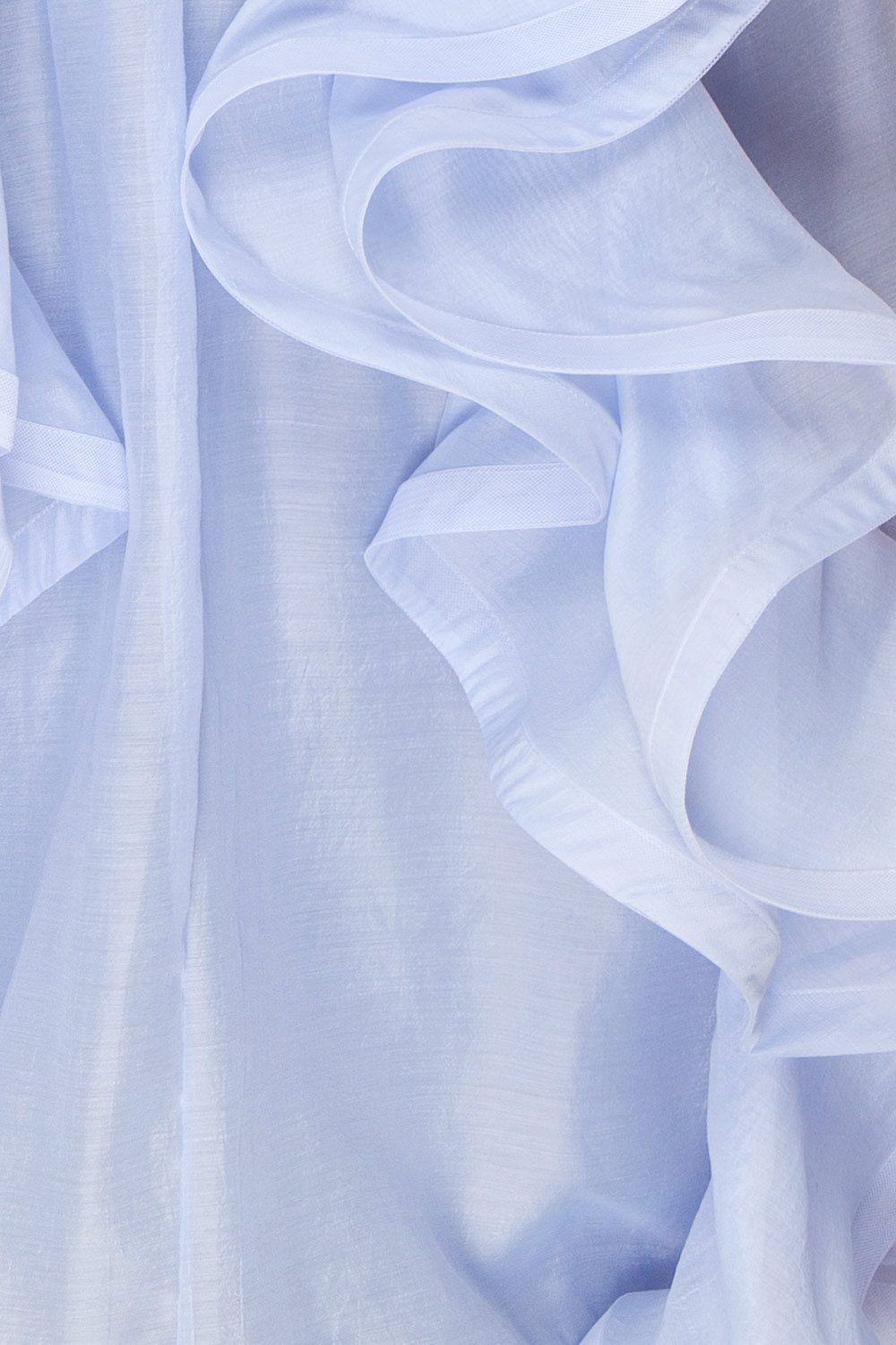 Armande Blue Voluminous Maxi Dress | Boutique 1861 fabric 