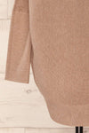 Arrecife Beige Knit Sweater Dress | La petite garçonne bottom