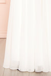 Arsinoe White Plunging Neckline Bridal Gown | Boudoir 1861 bottom