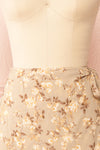 Artemisia Midi Floral Wrap Skirt | Boutique 1861 front close-up