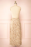 Artemisia Midi Floral Wrap Skirt | Boutique 1861 back view