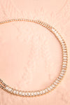 Asaia Gold Crystal Choker Necklace | Boutique 1861 flat view