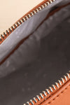 Ashton Cognac Faux-Leather Pixie Mood Handbag inside close-up | La Petite Garçonne