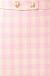 Asif Pink Tweed Mini Skirt | Boutique 1861  fabric