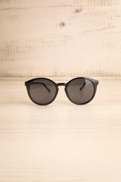 Athlone Black Wayfarer Sunglasses | La Petite Garçonne