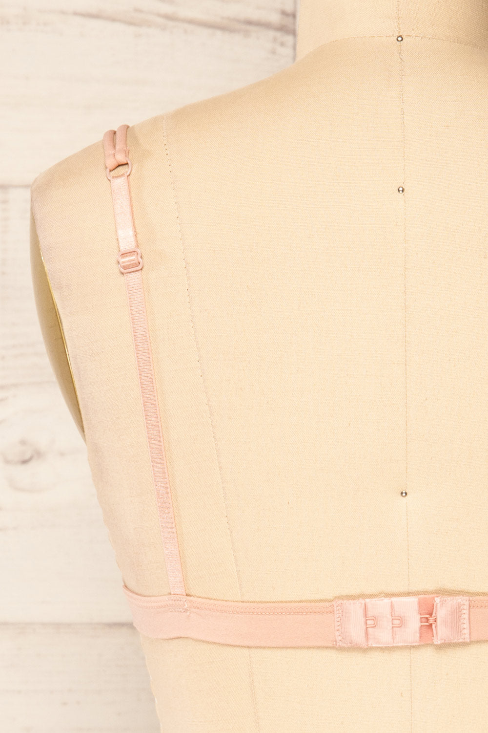 Ati Pink Lace Bralette | Boutique 1861 back close-up