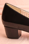 Aubriot Noir Black Patent 60s Inspired Heels | Boutique 1861 7