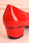 Aubriot Rouge Red Patent 60s Inspired Heels | Boutique 1861 10