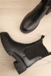 Audio Black | Cleated Chelsea Boots