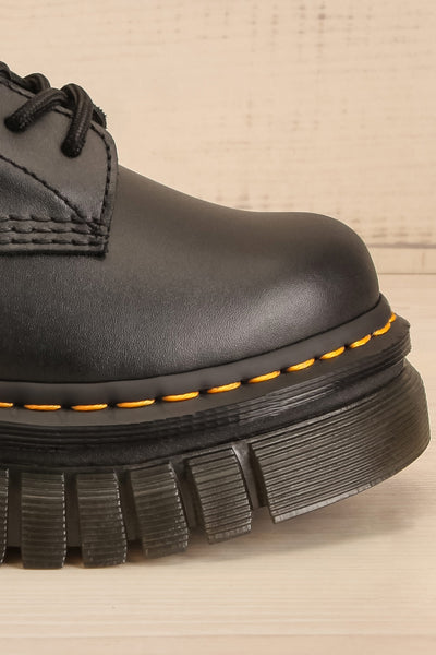 Audrick Nappa Leather Platform Ankle Boots | La petite garçonne side front close-up