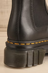 Audrick Nappa Leather Platform Chelsea Boots | La petite garçonne back close-up