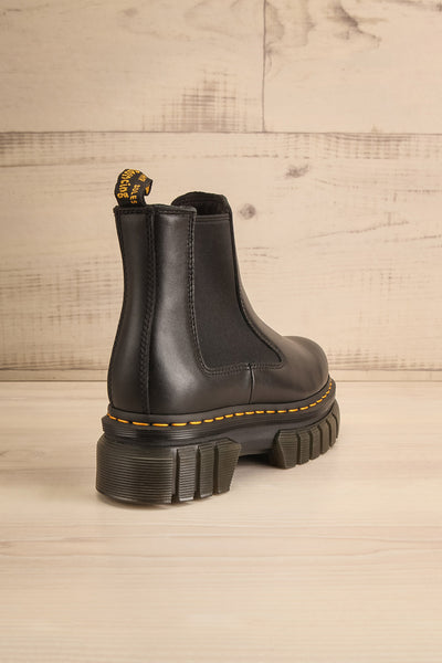 Audrick Nappa Leather Platform Chelsea Boots | La petite garçonne back view