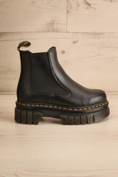 Audrick Nappa Leather Platform Chelsea Boots | La petite garçonne side view