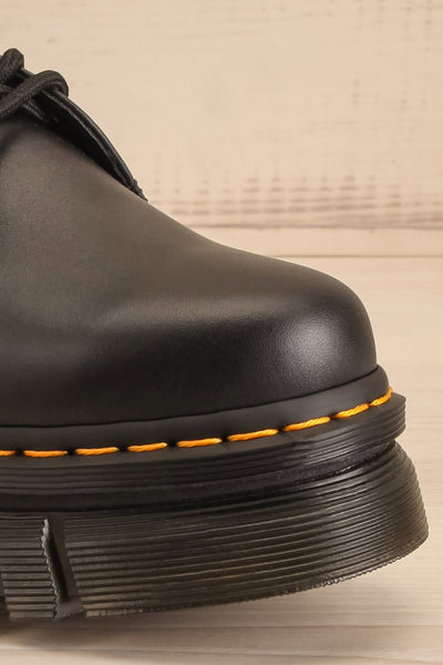 Audrick Nappa Leather Platform Shoes | La petite garçonne front close-up