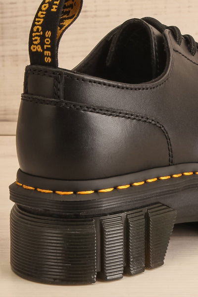 Audrick Nappa Leather Platform Shoes | La petite garçonne back close-up