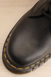 Audrick Nappa Leather Platform Shoes | La petite garçonne flat close-up
