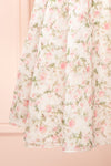 Auroraa Off-Shoulder Short Floral Dress | Boutique 1861 bottom