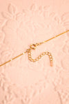 Autumn Aris Gold & Pink Pendant Necklace | Boutique 1861 closure