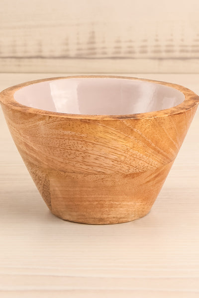 Avola Lilac Decorative Wooden Bowl | La Petite Garçonne Chpt. 2 small close-up
