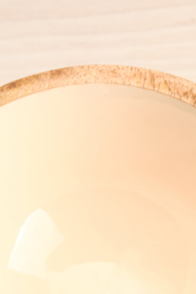 Avola Lys Decorative Wooden Bowl | La Petite Garçonne Chpt. 2 inside close-up