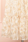 Azin Bustier Floral Midi Dress | Boutique 1861 bottom