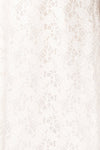 Babettine White Lace Maxi A-Line Bridal Dress fabric | Boudoir 1861