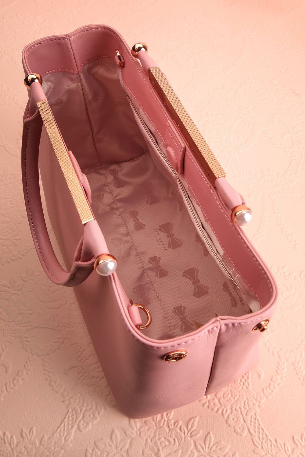 Babruysk Pink Leather Ted Baker Crossbody Bag | Boutique 1861 7