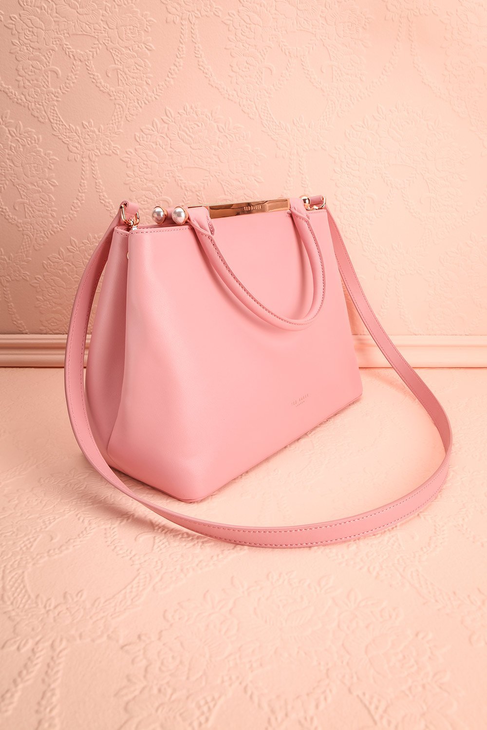 Babruysk Pink Leather Ted Baker Crossbody Bag | Boutique 1861 4