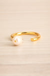 Bacca Minimalist Gold Ring w/ Pearl | La Petite Garçonne Chpt. 2 3