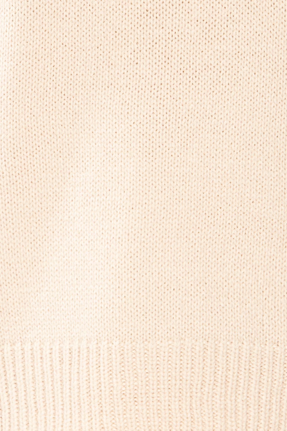 Baek Sand Sleeveless Knit Vest | La petite garçonne fabric 