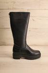 Balance Mid-High Leather Boots | La petite garçonne  side view