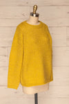 Balchik Yellow Knit Sweater | La Petite Garçonne side view